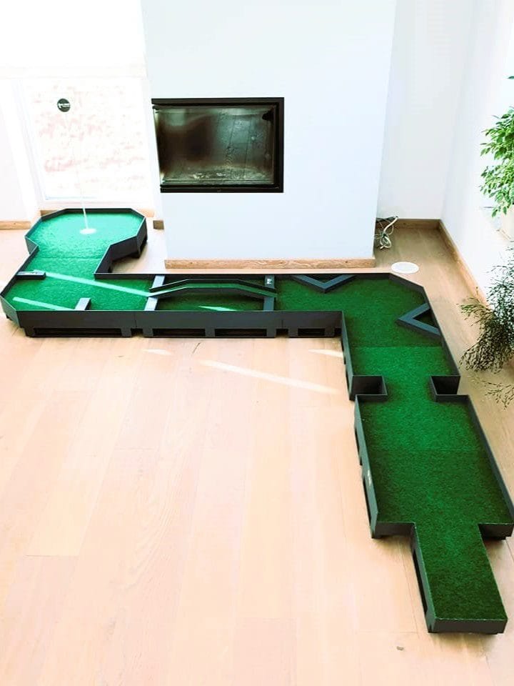 minigolf na małe przestrzenie